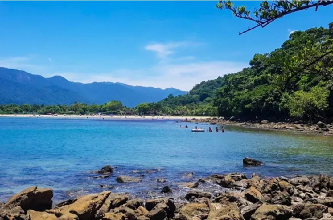 Casa toda da Marcia para você a 400mts da Praia Boracéia São Sebastião Exterior foto